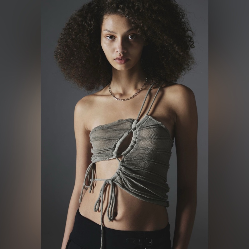 Jaded London asymmetrical one-shoulder top
